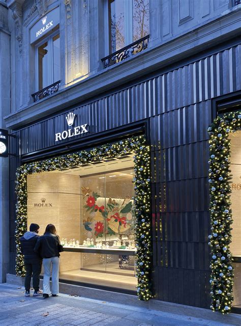 Rolex boutique champs elysées